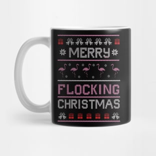 Merry Flocking Christmas Mug